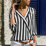 Women Striped Blouse